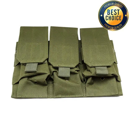 Tactical Molle 5.56mm Magazine Pouch for M4 AR15 CS Rifle Double Triple Mag CS Game Paintball Hunting Accessories Pack