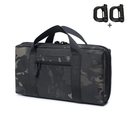 Outdoor multi-purpose handbag, casual storage bag, main bag, double zipper, portable handle design
