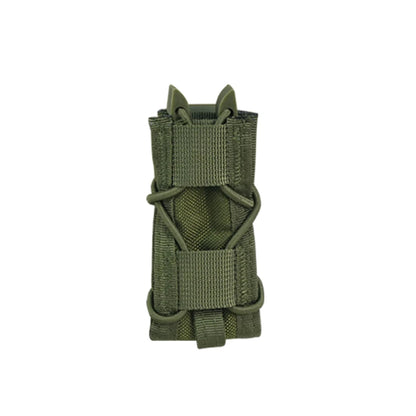 Tactical Magazine Pouch Single Mag Holster Molle Flashlight Pouches Torch Holder 9MM Pistol Magazine Pouch EDC Waist Bag