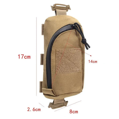 Tactical EDC Accessory Bag Outdoor Molle Phone Pouches Hunting Equipment Shoulder Strap Pack Compact Bag for Outdoor Hiking
