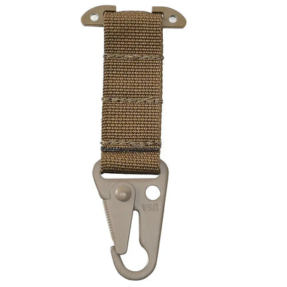 Tactical Gear Molle Clash Hook,Molle Belt Clip With Tee Mount Battle Belt Accessories For Gloves Keychains Hunting Vest Gear
