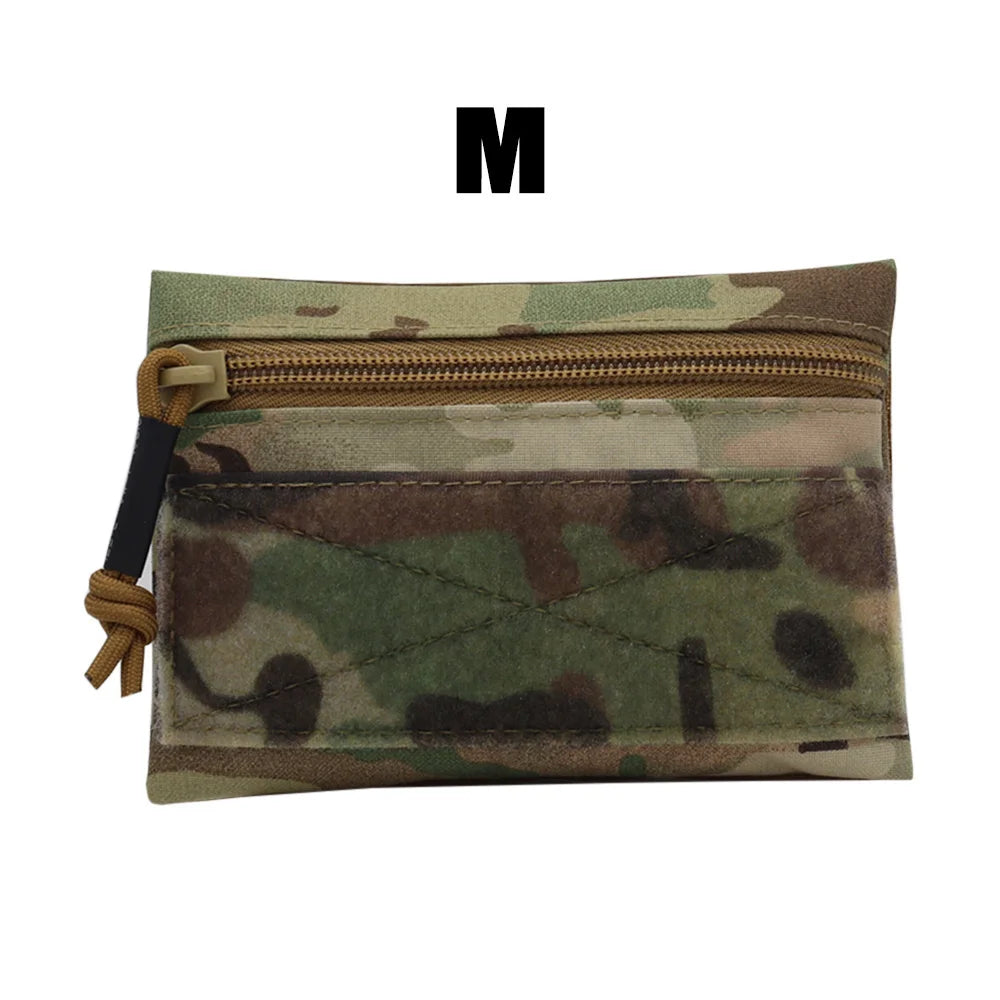 Tactical Micro Candy Pouch Portable Storage Bag Hunting Vest Pouch For MK3 MK4 Chest Rig Vest Airsoft Gear
