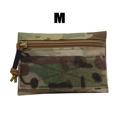 Tactical Micro Candy Pouch Portable Storage Bag Hunting Vest Pouch For MK3 MK4 Chest Rig Vest Airsoft Gear