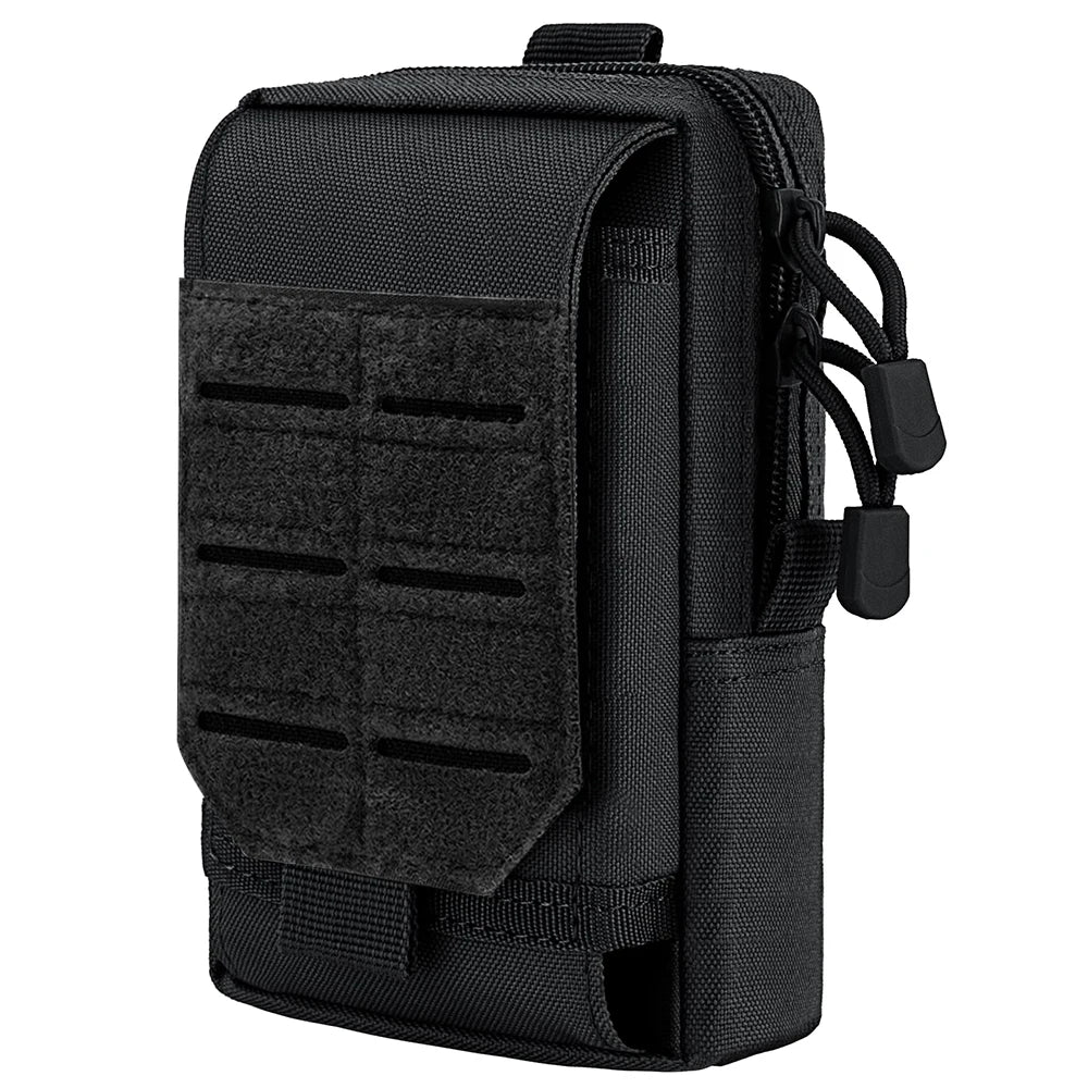 Hunting MOLLE EDC Utility Waist Bag & Cell Phone Pouch Compact Gadget Organizer Vest Pack Purse Smartphone Holster