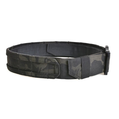 50cm 2 inch Width Ronin Style Tactical Molle Belt Outdoor Hunting Double Layer Belt Molle System Belt