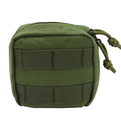 Fwoyonze Tactical Mini Multi-purpose MOLLE EDC Tool Pouch Knife Compass Flashlight Card Storage Bag Camping Micro Waist Bag
