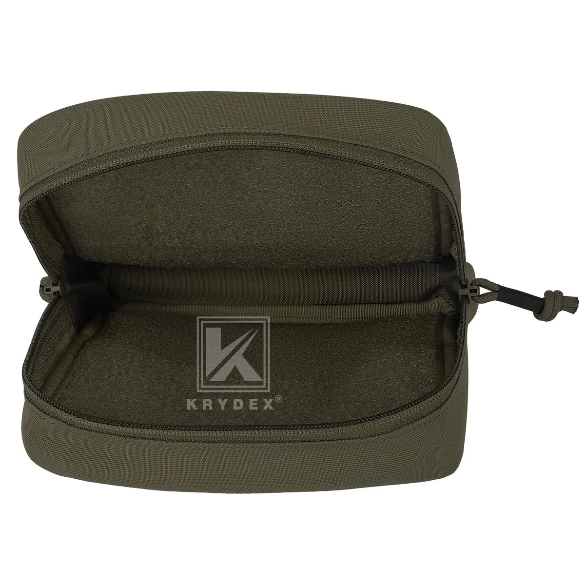 KRYDEX Tactical 7x8 Inch Admin Pouch MOLLE Utility Tool Pouch Modular Medic Bag for Vest Chest Rig Camping Outdoor Accessories
