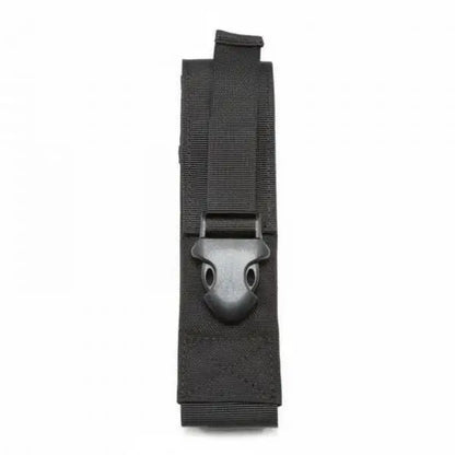 Heavy Duty Flashlight Pouch for Belt and Vest Utility Case with Secure Buckle for Outdoor Enthusiasts