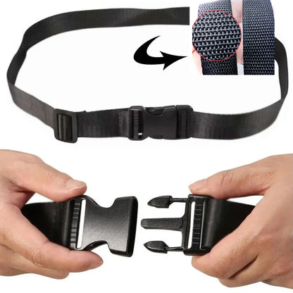 1PC Nylon 2.5cm Sternum Harness Fixed Belt Strap+Dual Release Adjustable Buckle Outdoor Camping Tactical Backpack Accessories