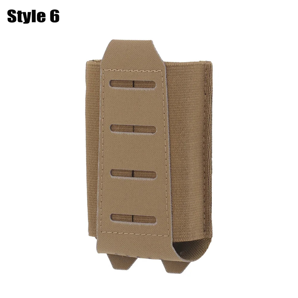 OPHIDIANTAC 5.56/7.62/9mm/AR15/M4 Mag Bag Molle System Lightweight Storage Bag Waistcoat Accessory Pack for hunting gear