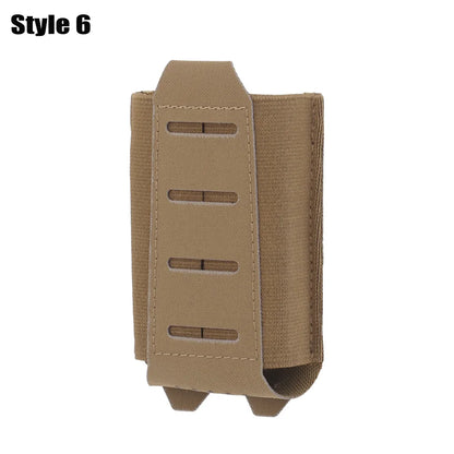 OPHIDIANTAC 5.56/7.62/9mm/AR15/M4 Mag Bag Molle System Lightweight Storage Bag Waistcoat Accessory Pack for hunting gear