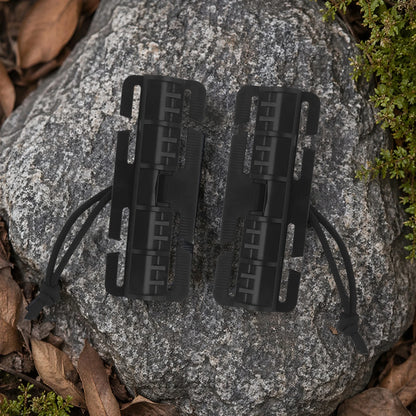 2pcs Plate Carrier Quick Release Buckle Easy Installation Hunting Vest Webbing Adapter for Outdoor Hunting Training