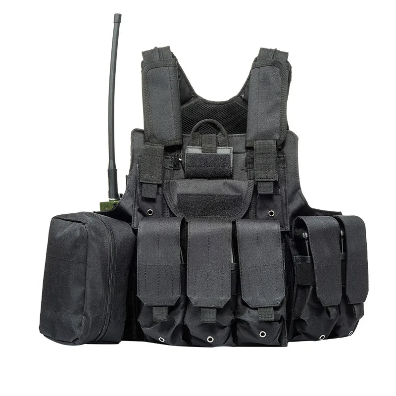 Tactical Vest Airsoft Molle Combat Assault Plate Carrier Vest CS Wargame Outdoor Clothing Hunting Paintball Waistcoat