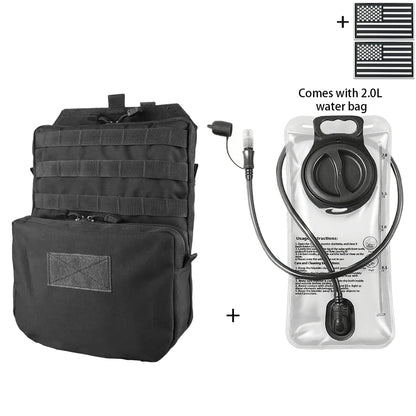 Outdoor Hunting Water Bag Set 2L Large Capacity Drinking Water Bag Portable Water Storage Bag for Hiking and Cycling