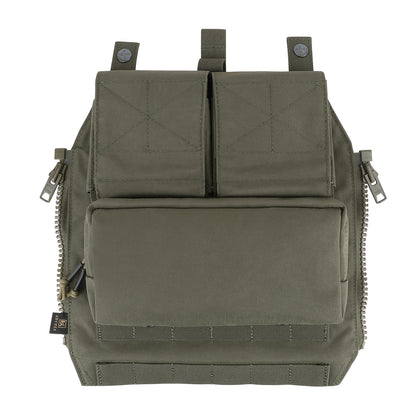 KRYDEX Tactical Zip On Pouch Plate Carrier Backpack Bag For CPC NCPC AVS JPC2.0 Hunting Airsoft Vest Accessories