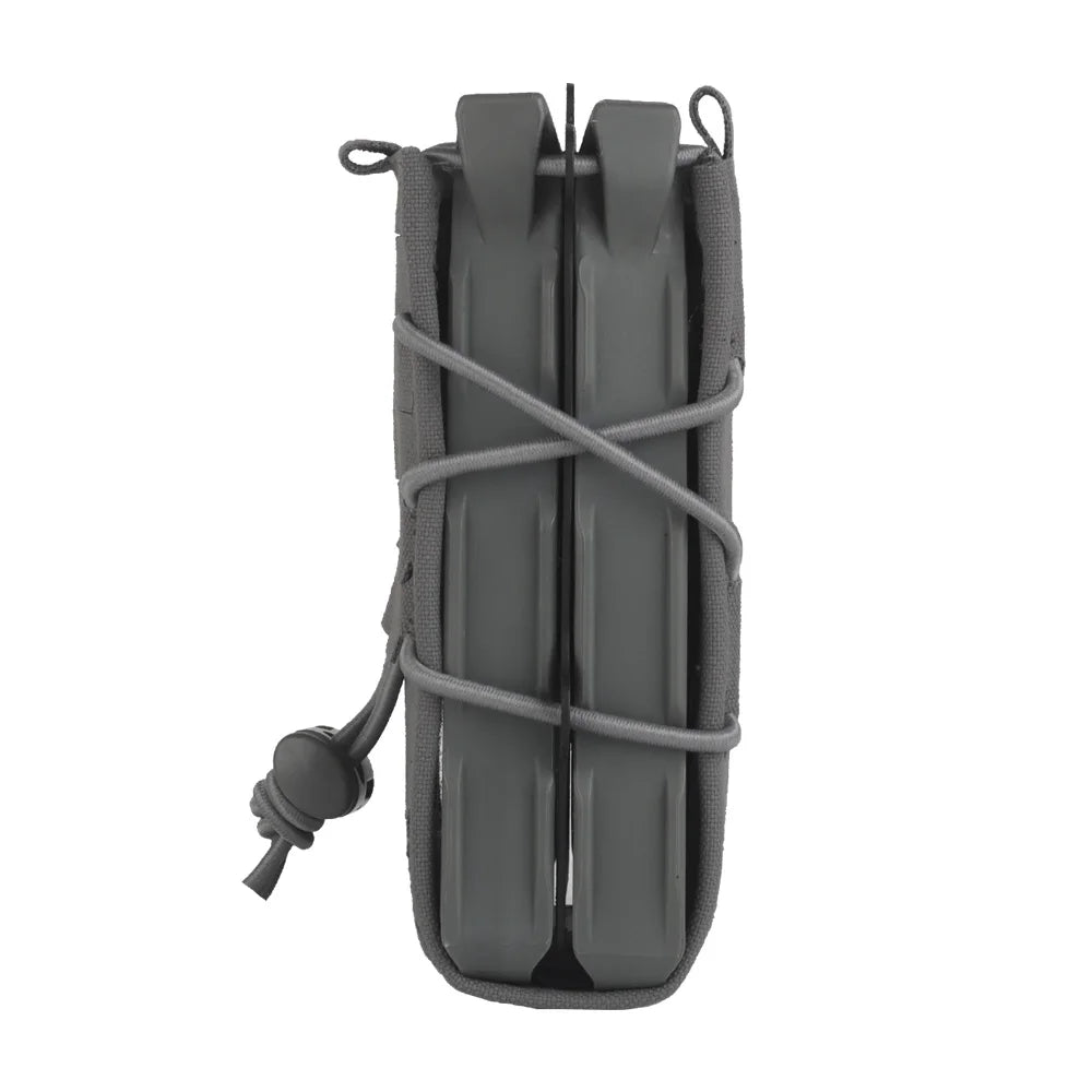 Tiger V2 Single Double Magazine Pouch Set Molle Hook-Loop Mag Carrier Rifle AR 5.56 .233 AK 7.62 .308 Magazine Holster Airsoft