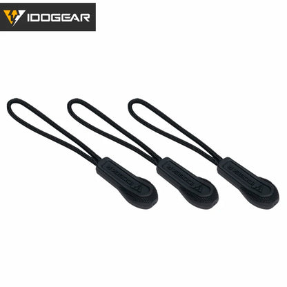 IDOGEAR Tactical Hook Handle Zipper Handle 3PCS Zipper Pull Drawstring 3952