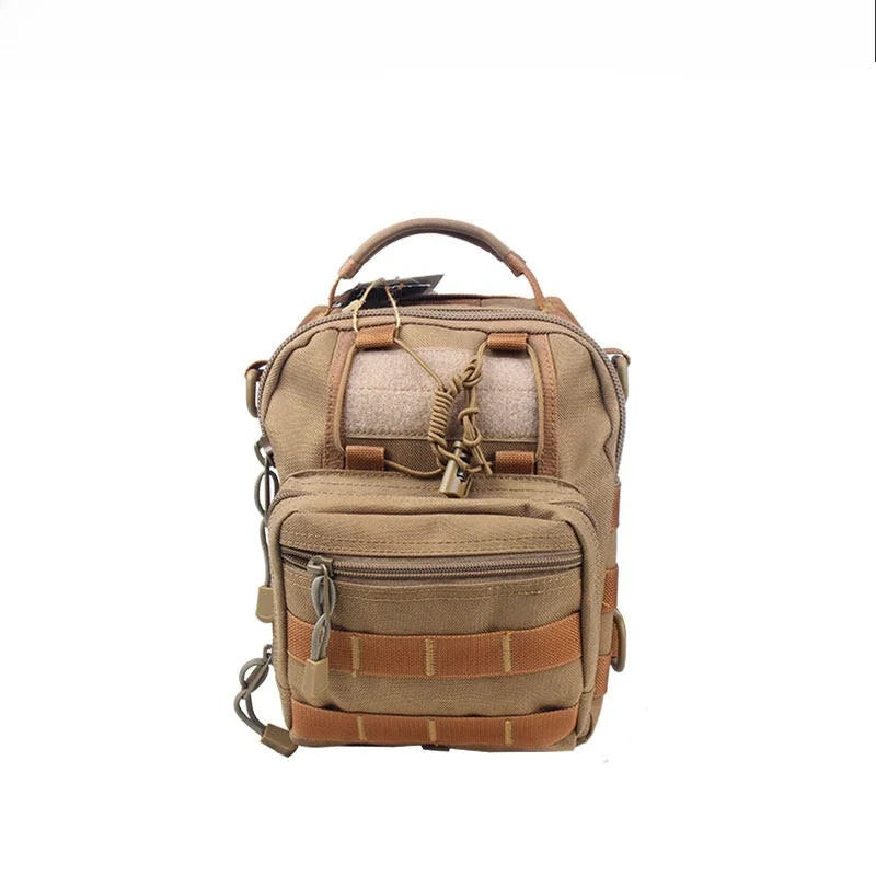Tactical Backpack Chest Sling Bag Duffle Bag,1000D Nylon Waterproof EDC Crossbody Shoulder Bag MOLLE Outdoor Travel Hiking Bag