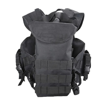 Tactical Vest Shooting Protective Vest Men's Outdoor Sport Hunting Clothes Airsoft Accessories With Water Bag