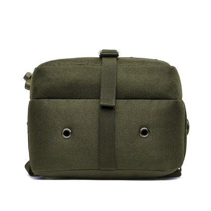 Oxford cloth chest bag, multifunctional waterproof outdoor sports shoulder bag, men's chest bag, training crossbody bag