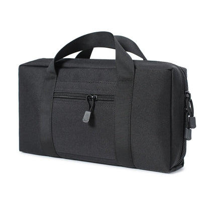 Tactical Pistol Gun Bag Case Universal Concealed Handgun Storage Bag Magazine Pouch Hunting Accessories Storage Handbag
