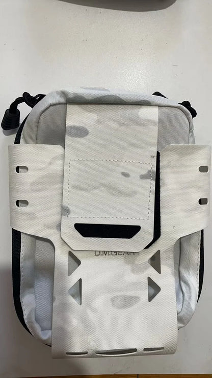Outdoor Sports - Magnetic Snap Quick Release  Vest And Accessories White