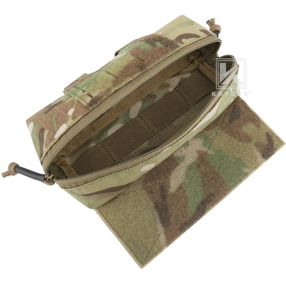 KRYDEX Tactical Nylon Dangler Drop Pouch Dump Fanny Pack Tool Storage Bag for JPC CPC FCPC D3CR MK3 MK4 Vest Chest Rig