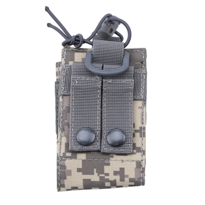 Adjustable Tactical Radio Holder Bag Molle Two Way Radio Holster Pouch Holder Oxford Duty Storage Case Walkie