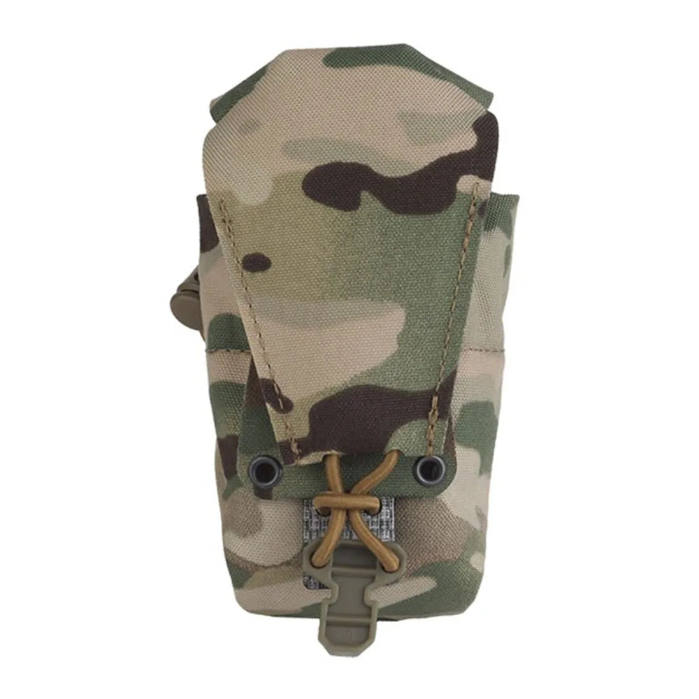 Tactical Vest Molle Silent Flash Bang Pouch Bag Multifunctional Pouch Flip Sundries Bag Outdoor