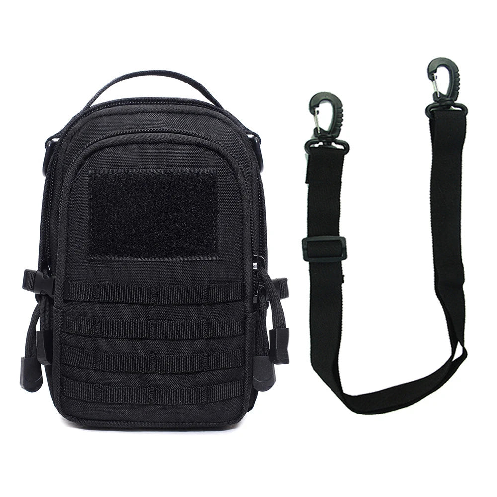 Tactical Molle Utility Pouch Outdoor Hiking Travelling Sling Backpack EDC Tool Pouch Medical Waist Packs Hunting Shoulder Bag