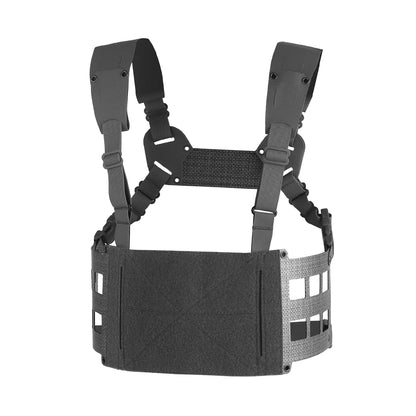 Tactical Chesty Rig Wide V2 Ferro Style Lightweight MOLLE Outdoor Hunting Combat Training Airsoft Vest FC Extended Equipment