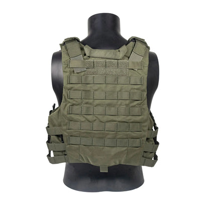 Quick Release Tactical Vest Carrier, 1000D MOLLE Lightweight Vest for Airsoft, Hunting & Shooting Training