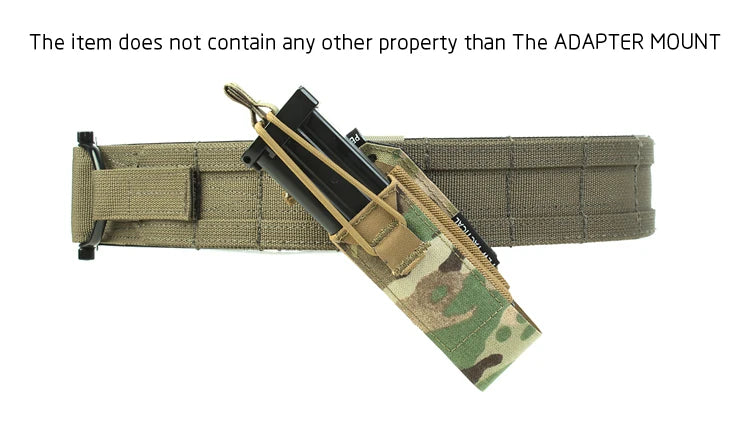 PEW TACTICAL Single Row Double Row 45° Belt Adapter Mount Airsoft