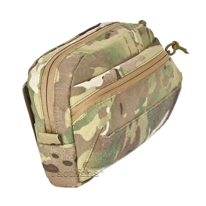 SS Style CCS GP Tactical Pouch MOLLE Mounting System Double Zipper Utility Storage Bag For MKV Chassis Placard Hunting Vest