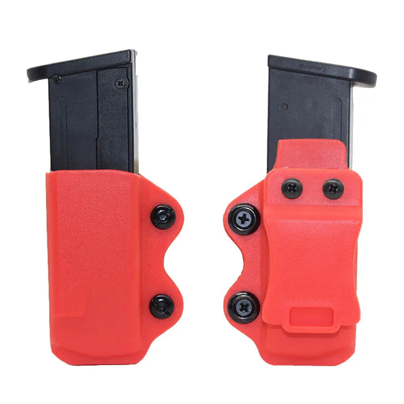 IWB/OWB Kydex Magazine Pouch Case for G17 19 26/23/27/31/32/33 M9 92F G2C Single Mag Pouch Holster accessories