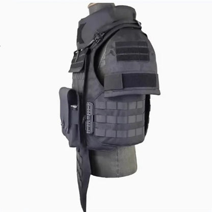 Laser Cutting Full Protective Tactical Vest MOLLE System Quick Removal Of Heavy Waistcoat Outdoor Combat Training Hunting War