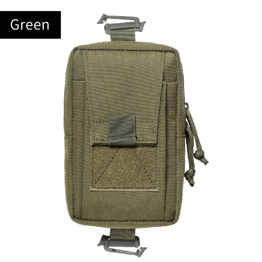Outdoor Sport  Molle  Multifunctional Mobile Phone Pouch Holder Case Camping Hunting  Tactical Backpack