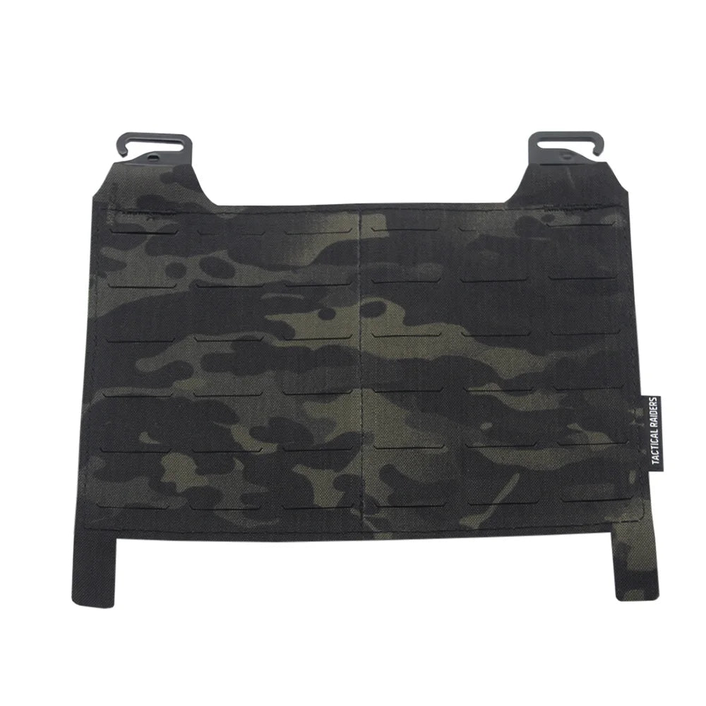Tactical Vest MOLLE Panel Front Flap Micro Fight Chassis Hanging Panel For GP Pouch Chest Rig FCPC Vest