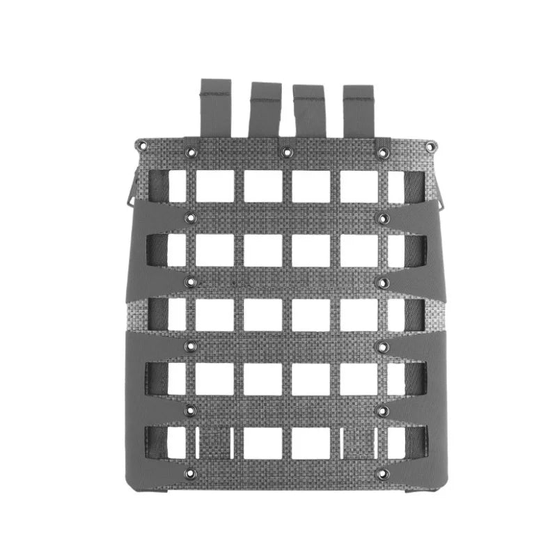 Tactical Molle Zipper Back Panel Board Lightweight Holder Expand Gear Equipment Vest Plate Carrier Hunting Protective Vest