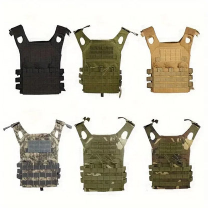 ZZ Combat Vest, Outdoor Tactical Vest, Multifunctional MOLLE Vest, Camouflage, JPC Tactical Vest, Special