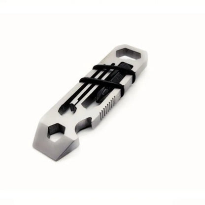 1 pc Outdoor Wrench Inner 6 Angle Wrench Multifunctional EDC Key Combination Hand Tools Camping Kit