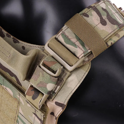 Emersongear Hunting Vest LVAC ASSAULT Plate Carrier W/ROC Quick Released Molle Body Armor Swat Harness Camping Outdoor Nylon