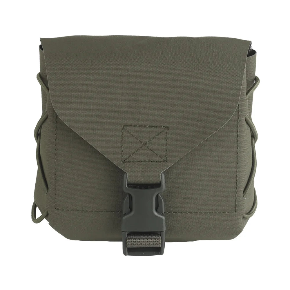 ARC Mag Pouch Machine Gun Large Capacity Molle Tactical Bag Compatible for 7.62 5.56 40mm SAW 200RND Magazine Storage Bag