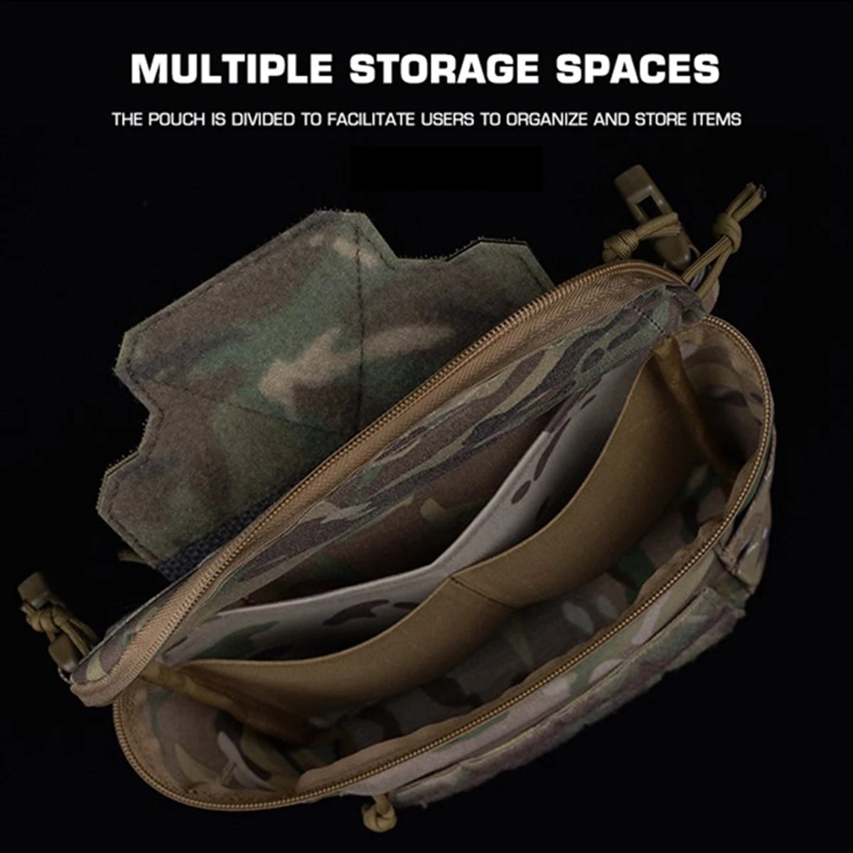 Compact abdominal PC lower bag Tactical Molle Dump Pouch / Utility Belt Bag tactical vest chest equipment tactical tilt bag