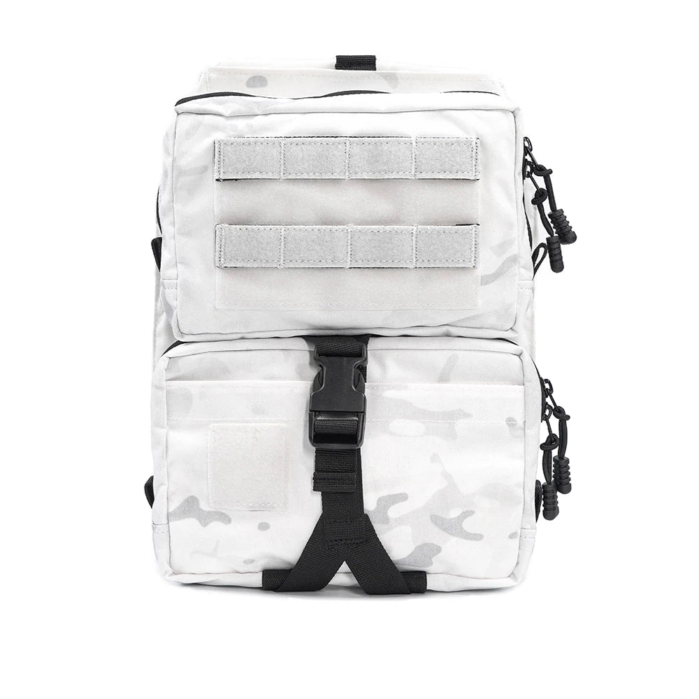 Tactical Tool Pouch Double Backpack Hook&loop Universal Pocket Airsoft Hunting Equipment Accessories Wargame Outdoor