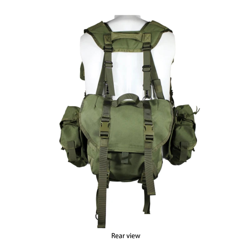 Russian Individual Portable Equipment Smersh Tactical Vest Molle Tactical Chest Hanging Military Fan Combat Equipment Cos