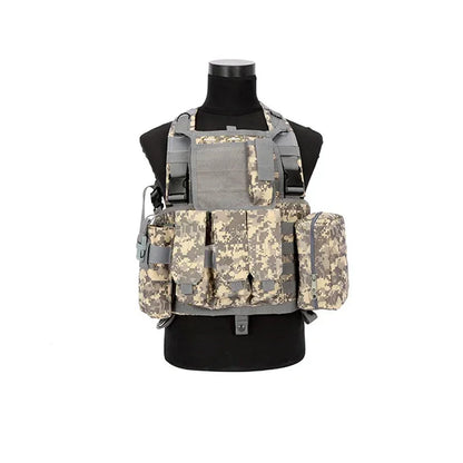 Tactical Vest CS Game Airsoft Assault Molle Vest Equipment Outdoor Clothing Hunting Camouflage Vest Combat Security Waistcoat