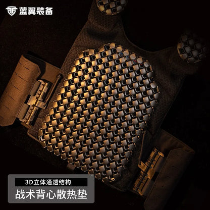 Tactical Vest,  Universal Heat Dissipation, 3D Ventilation, Portable Breathable Pad