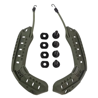 BOOIU Tactical FAST Helmet Side Guide Rail ARC Airsoft Helmet Mount Guide Rail Hunting Safety Helmet Accessories