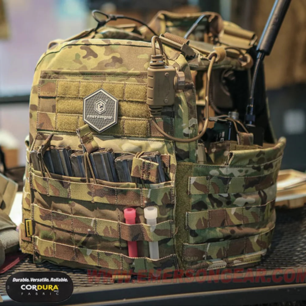 Emersongear CPC Tactical Vest Heavy Duty Versatile Armor Airsoft Combat Plate Carrier MOLLE